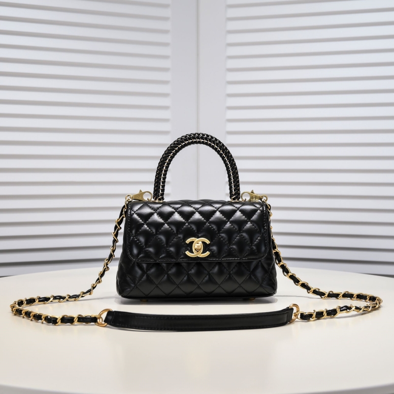 Ch**el top handle bags